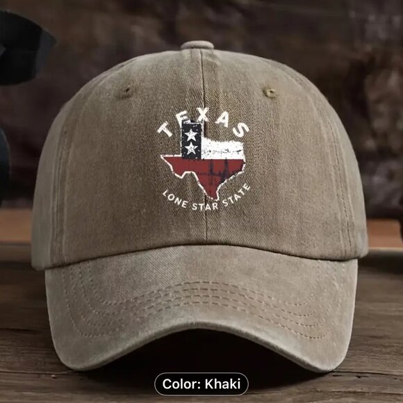TEXAS LONE STAR STATE BASEBALL CAP - Picture 1 of 3